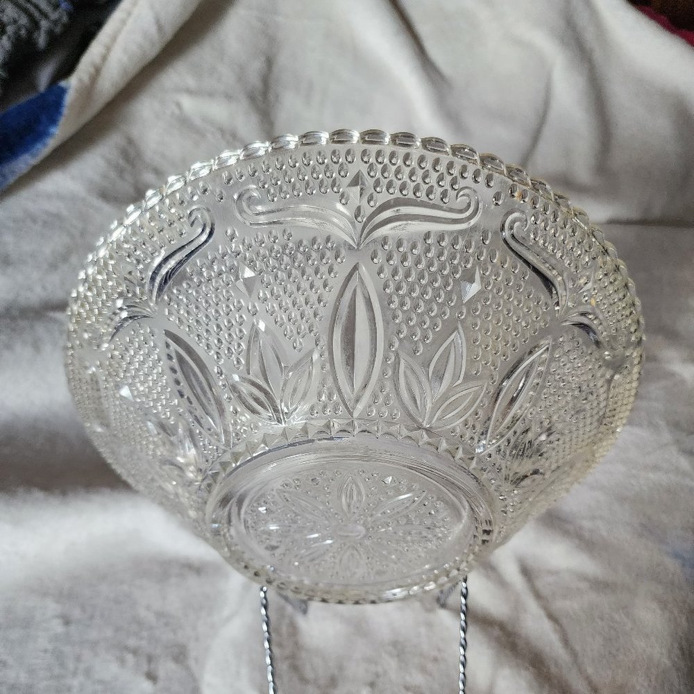 HERITAGE FEDERAL GLASS Pattern Bowl VINTAGE
